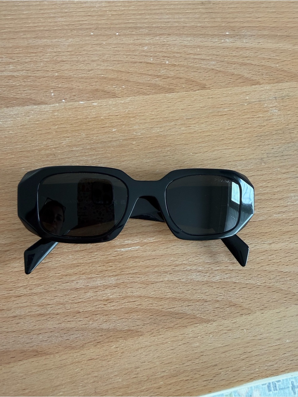 Prada PR 17WS Black sunglasses